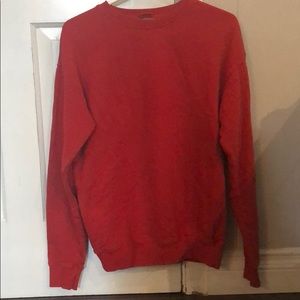 RED SWEATSHIRT (OVERSIZED)